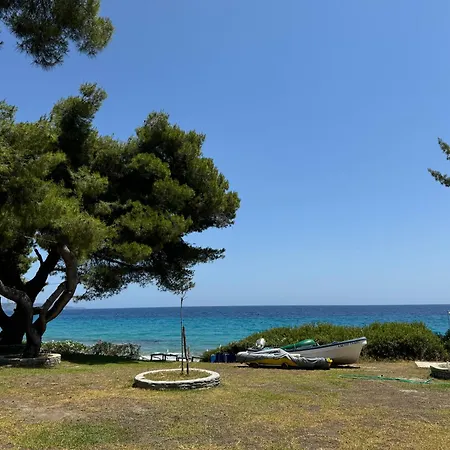 Delfini Villa, Beachfront 2-bdrm Maisonette Prázdninový dům Posidi